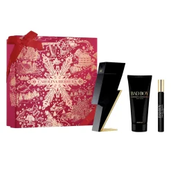 Bad Boy Navidad Estuche 3 Piezas Hombre EDT 100ml + Shower Gel 100ml + Miniatura 10ml-Carolina Herrera Clearance