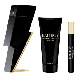 Bad Boy Navidad Estuche 3 Piezas Hombre EDT 100ml + Shower Gel 100ml + Miniatura 10ml-Carolina Herrera Clearance