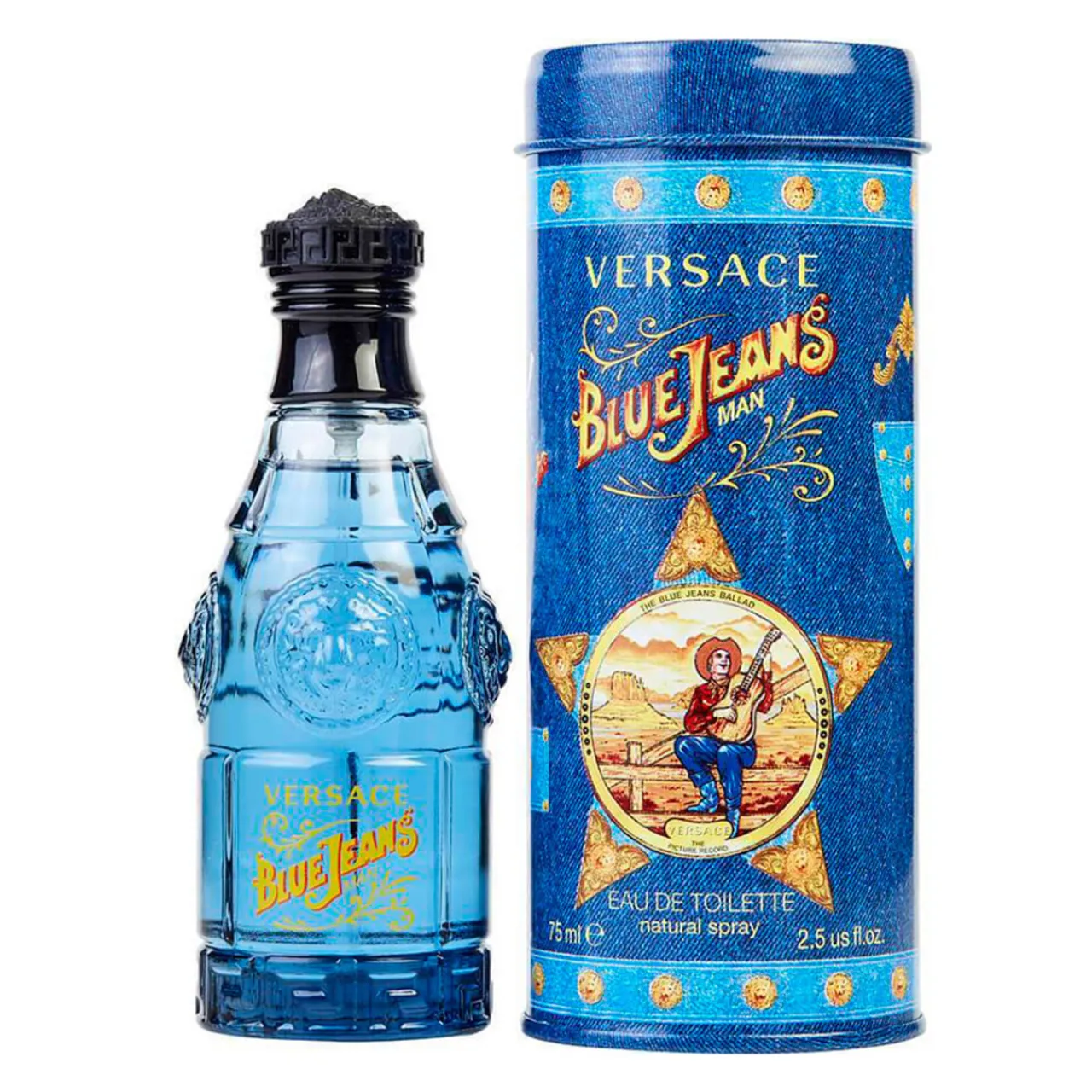 Blue Jeans EDT 75ml Hombre-Versace Outlet