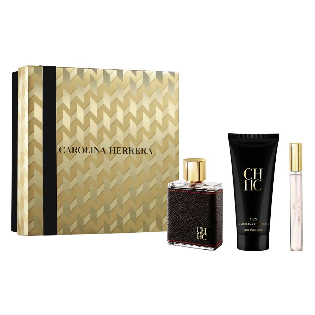 CH Estuche 3 Piezas Hombre EDT 100ml + After Shave Balm 100ml + Miniatura 10ml-Carolina Herrera Sale