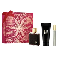 CH Navidad Estuche 3 Piezas Hombre EDT 100ml + Crema de Afeitar 100ml + Miniatura 10ml-Carolina Herrera Outlet