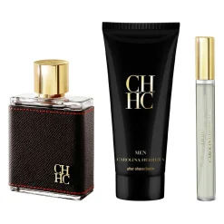 CH Navidad Estuche 3 Piezas Hombre EDT 100ml + Crema de Afeitar 100ml + Miniatura 10ml-Carolina Herrera Outlet