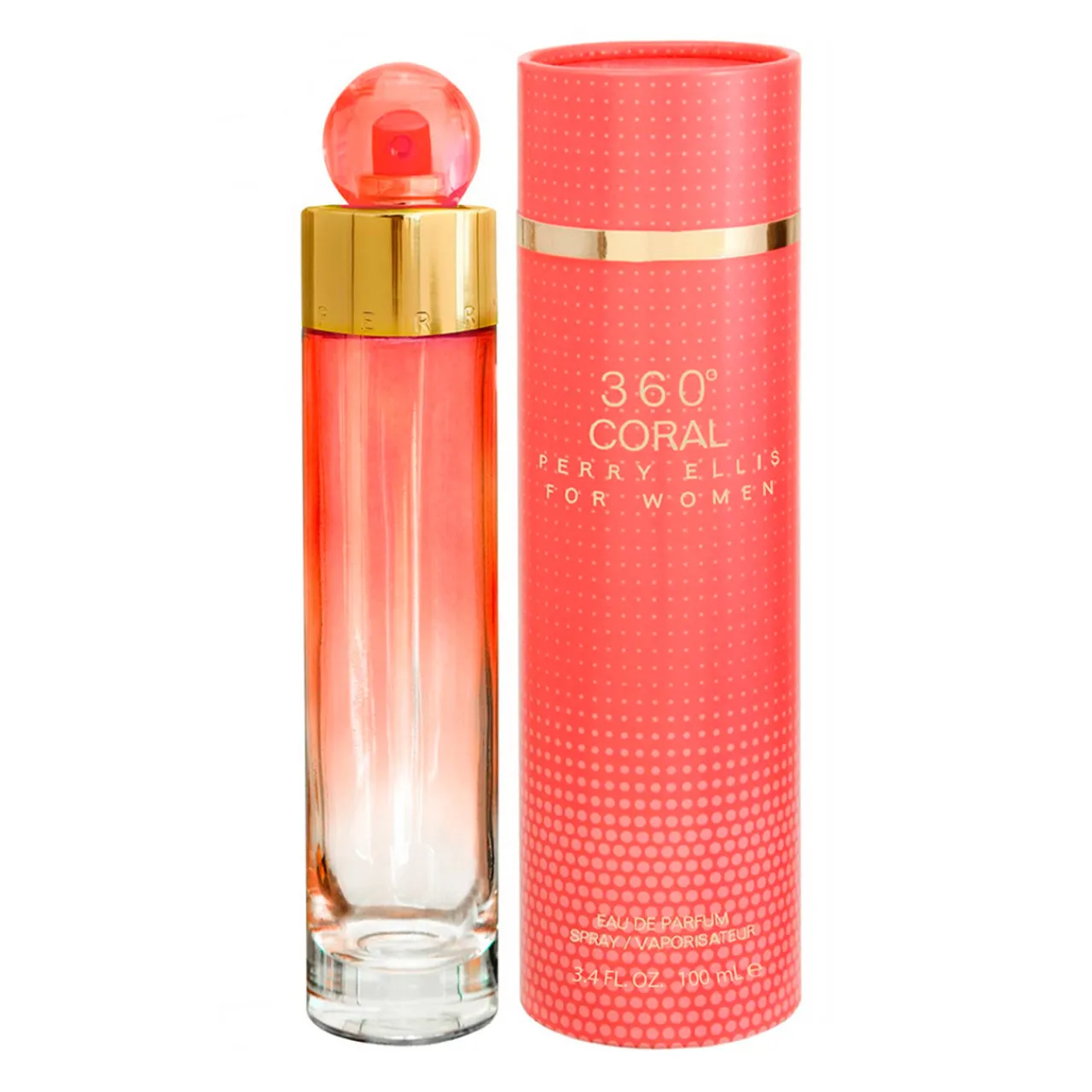 360 Coral EDP 100ml Dama-Perry Ellis New