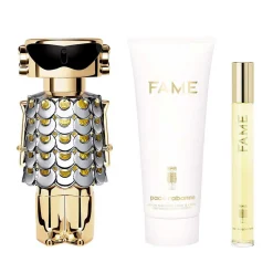 Fame Metal Estuche 3 Piezas Dama EDP 80ml + Body Lotion 100ml + Miniatura 4ml-Paco Rabanne Fashion