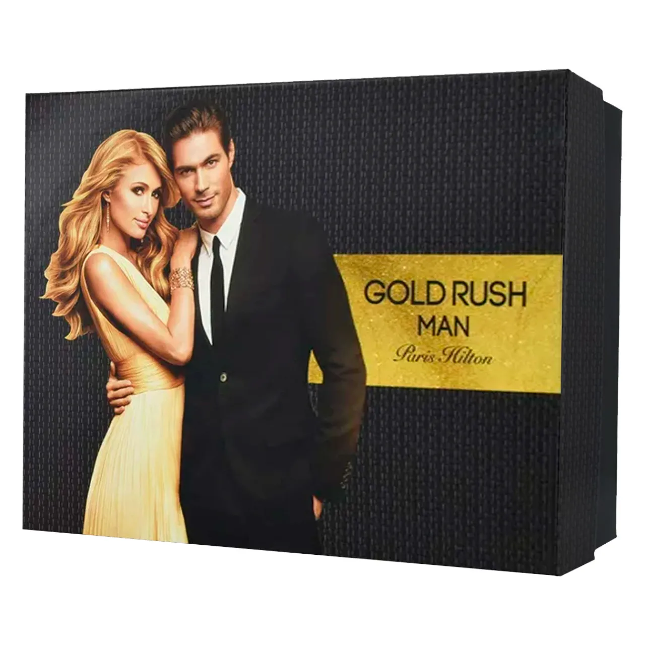 Gold Rush Estuche 4 Piezas Hombre by EDT 100 ml + Gel p/bañar 90 ml + Desodorante + Mini 15ml-Paris Hilton Online