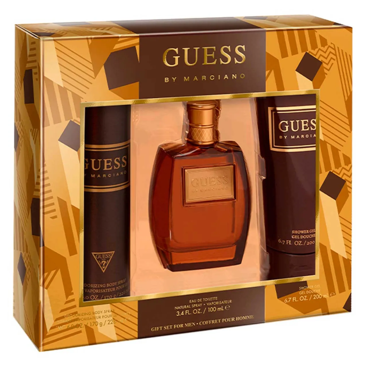 Marciano Estuche 3 Piezas Hombre EDT 100ml + shower gel 200ml + Desodorante-Guess Discount