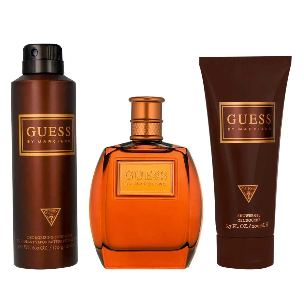Marciano Estuche 3 Piezas Hombre EDT 100ml + shower gel 200ml + Desodorante-Guess Discount