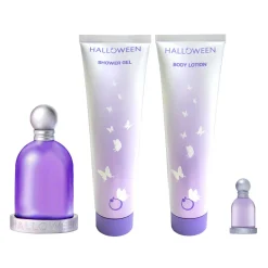 Halloween Estuche 4 Piezas Dama EDT 100 ml + locion corporal 150 ml + Gel de ducha 150 ml + Mini 4.5ml-Jesus del Pozo Fashion