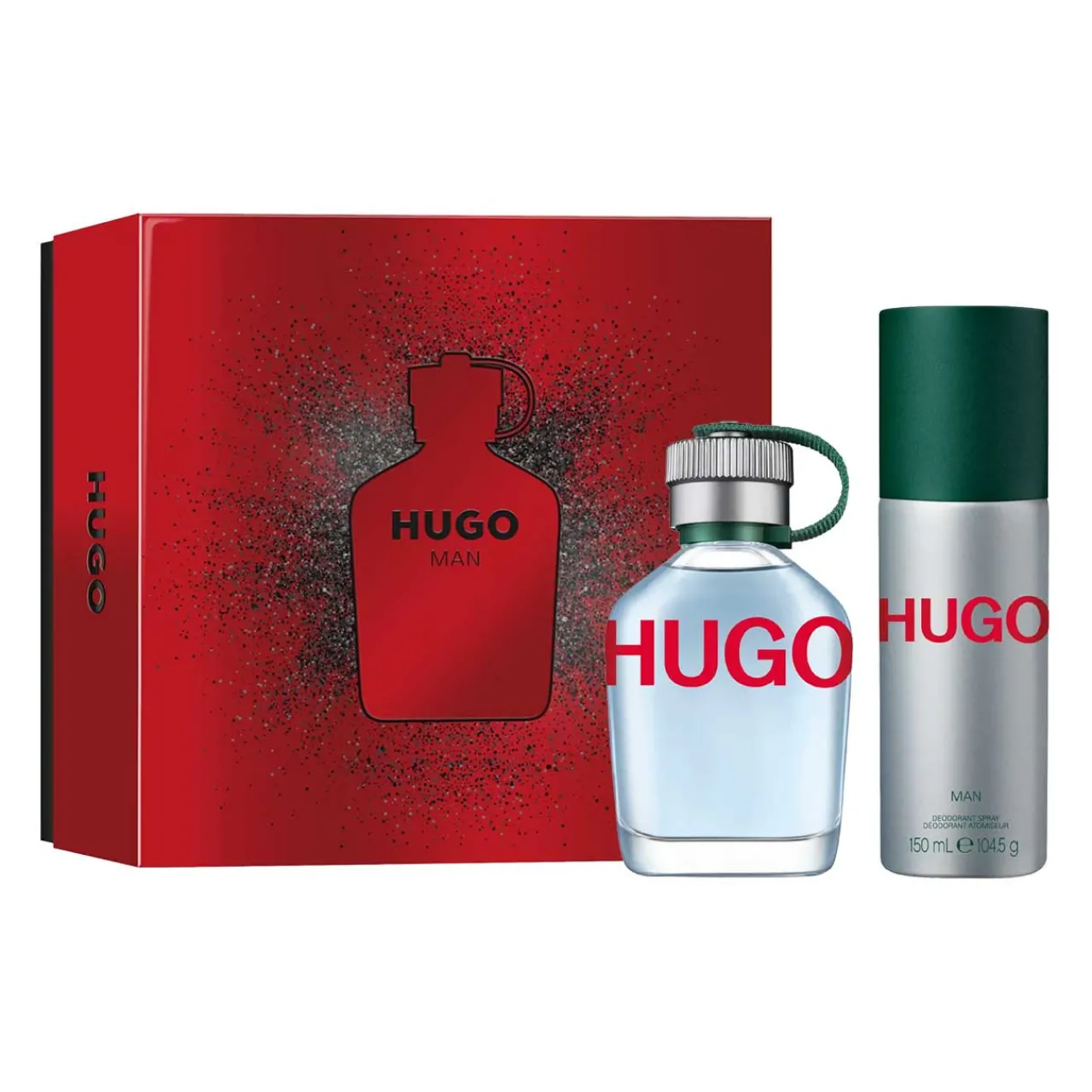Hugo 75ml ESTUCHE 2 Piezas Hombre EDT 75ml + Desodorante-Hugo Boss Best