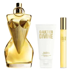 Divine Estuche 3 Piezas Dama EDP 100ml + Body Lotion 75ml + Miniatura 10ml-Jean Paul Gaultier Hot