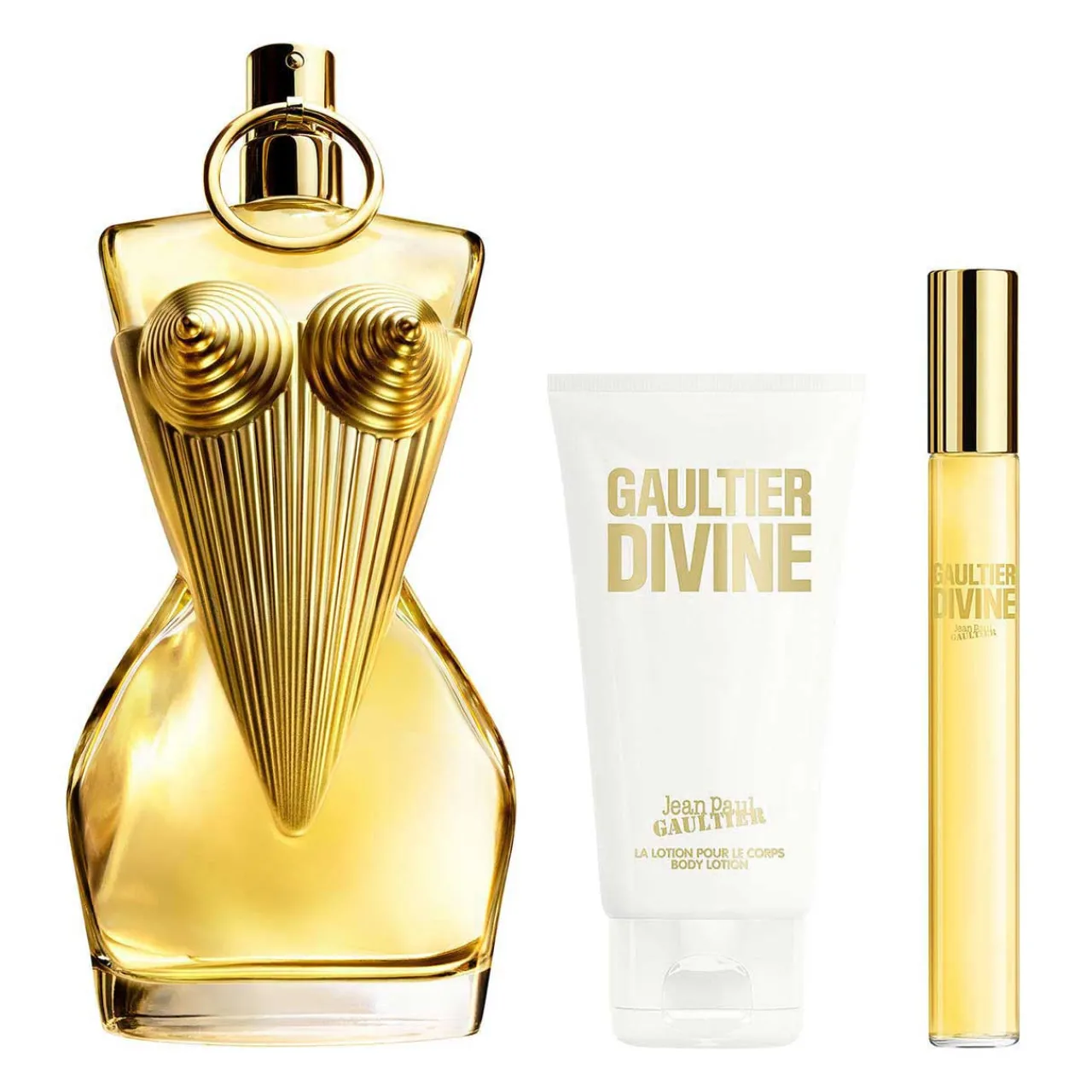 Divine Estuche 3 Piezas Dama EDP 100ml + Body Lotion 75ml + Miniatura 10ml-Jean Paul Gaultier Hot
