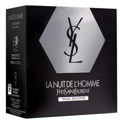 La Nuit de L'Homme by Travel Estuche 2 Piezas Hombre EDT 100ml + Gel para ducha 50ml-Yves Saint Laurent Clearance