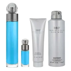 360 Men Estuche 4 Piezas Hombre EDT 100ml + Gel de ducha 50ml + Desodorante + Mini 7.5ml-Perry Ellis Outlet