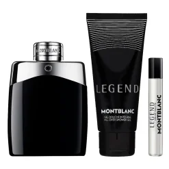Legend Estuche 3 Piezas Hombre EDT 100ml + Shower Gel 100ml + Miniatura 7.5ml-Montblanc Clearance