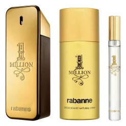 One Million Metal Estuche 3 Piezas Hombre EDT 100ml + Desodorante 150ml + Miniatura 10ml-Paco Rabanne Online