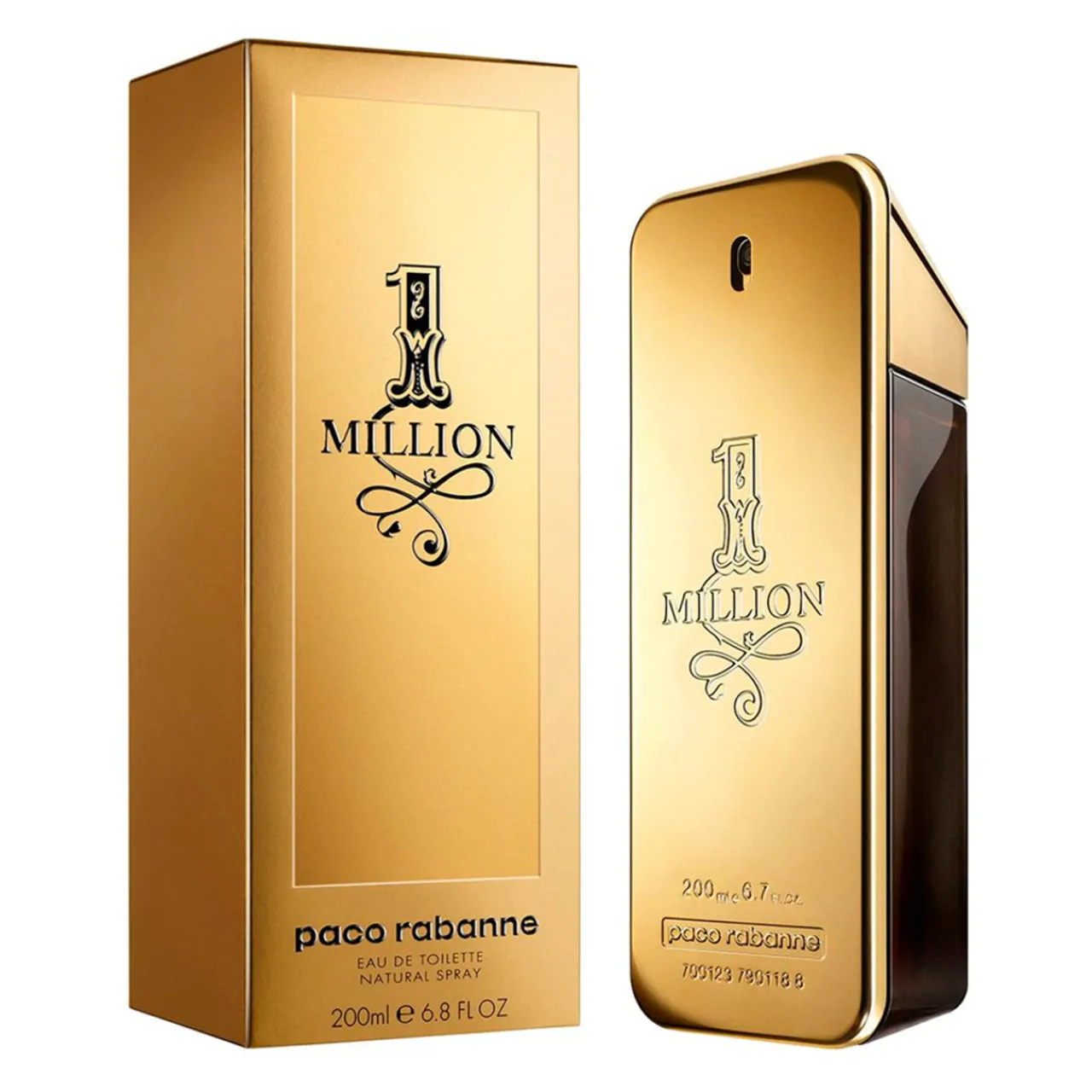 One Million 200ml EDT Hombre-Paco Rabanne Clearance