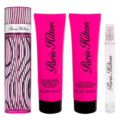 Estuche 4 Piezas Dama EDP 100ml + Locion Corporal 90ml + Gel de ducha 90ml + Miniatura 10ml-Paris Hilton Sale