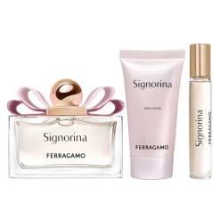 Signorina Estuche 3 Piezas Dama EDP 100ml + Body Lotion 50ml + Miniatura 15ml-Salvatore Ferragamo Clearance