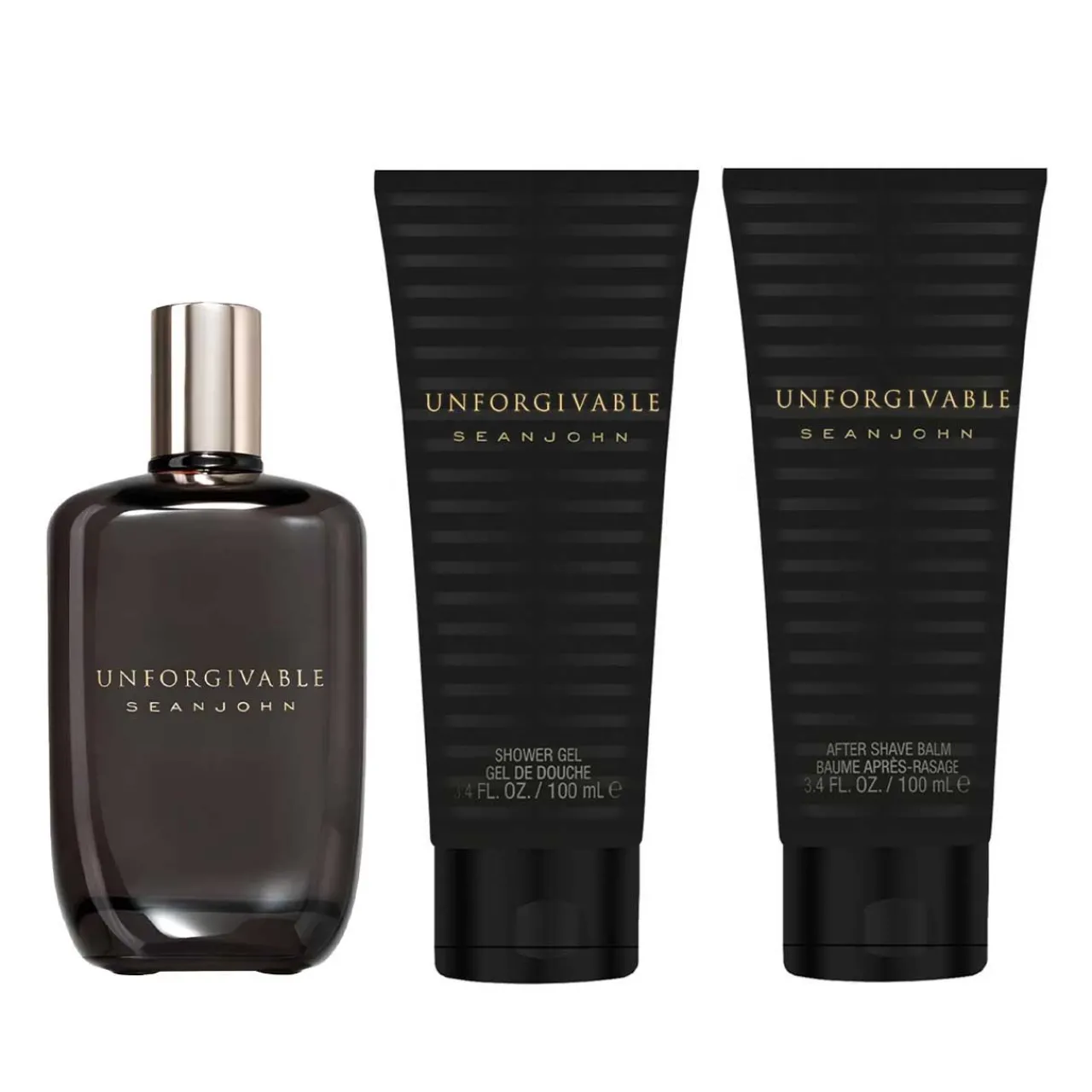 Unforgivable SET 3 Piezas Hombre EDT 125ml + Gel de ducha 100ml + After Shave 100ml-Sean John Best