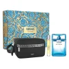 Man [Eau Fraîche] Bolsa Estuche 3 Piezas Hombre EDT 100ml + Miniatura 10ml + Bolsa de Viaje-Versace Clearance
