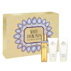 White Diamonds Estuche 3 Piezas Dama EDT 100ml + Crema corporal 100ml + Gel para ducha 100ml-Elizabeth Taylor Sale